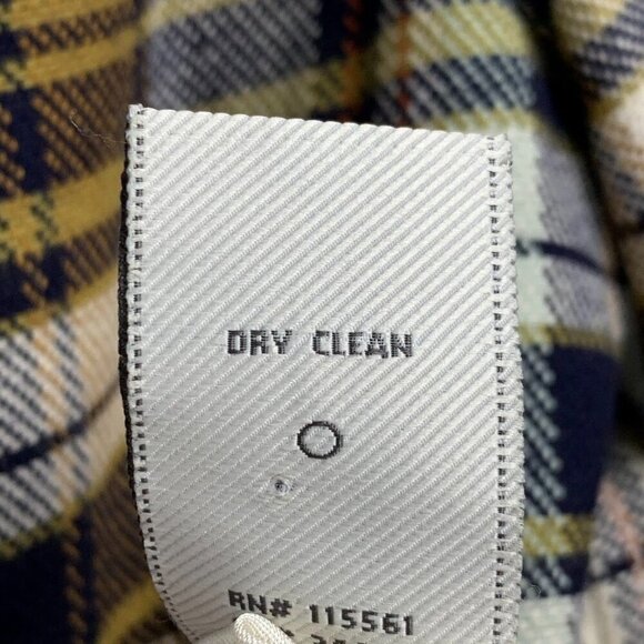 7 For All Mankind Women's‎ Plaid Cotton Hooded Button Up Swing Jacket Size S - Picture 8 of 11